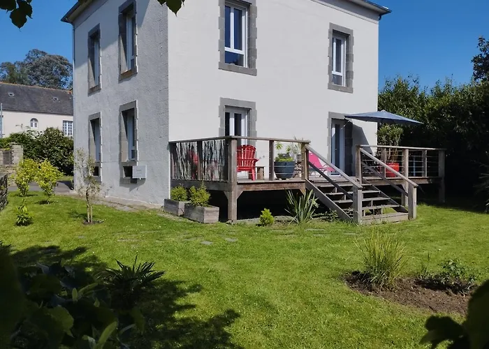 公寓 Maison De Kerangall Jardin Et Parking *