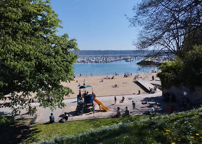 Апартаменты Maison De Kerangall Jardin Et Parking